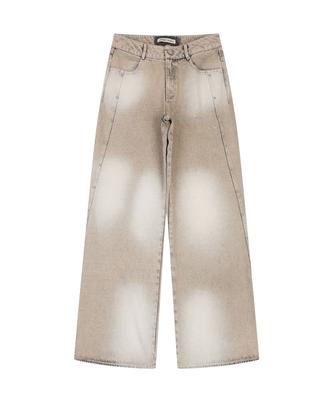 ORDINARY HOLIDAY Stud Wide Pants [Beige]