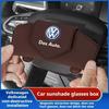 hijk1 ·Car Glasses Storage estuche para gafas de sol de coche,de cuero Pu For Volkswagen VW Passat Touran Golf 3 GTI Octavia Jetta