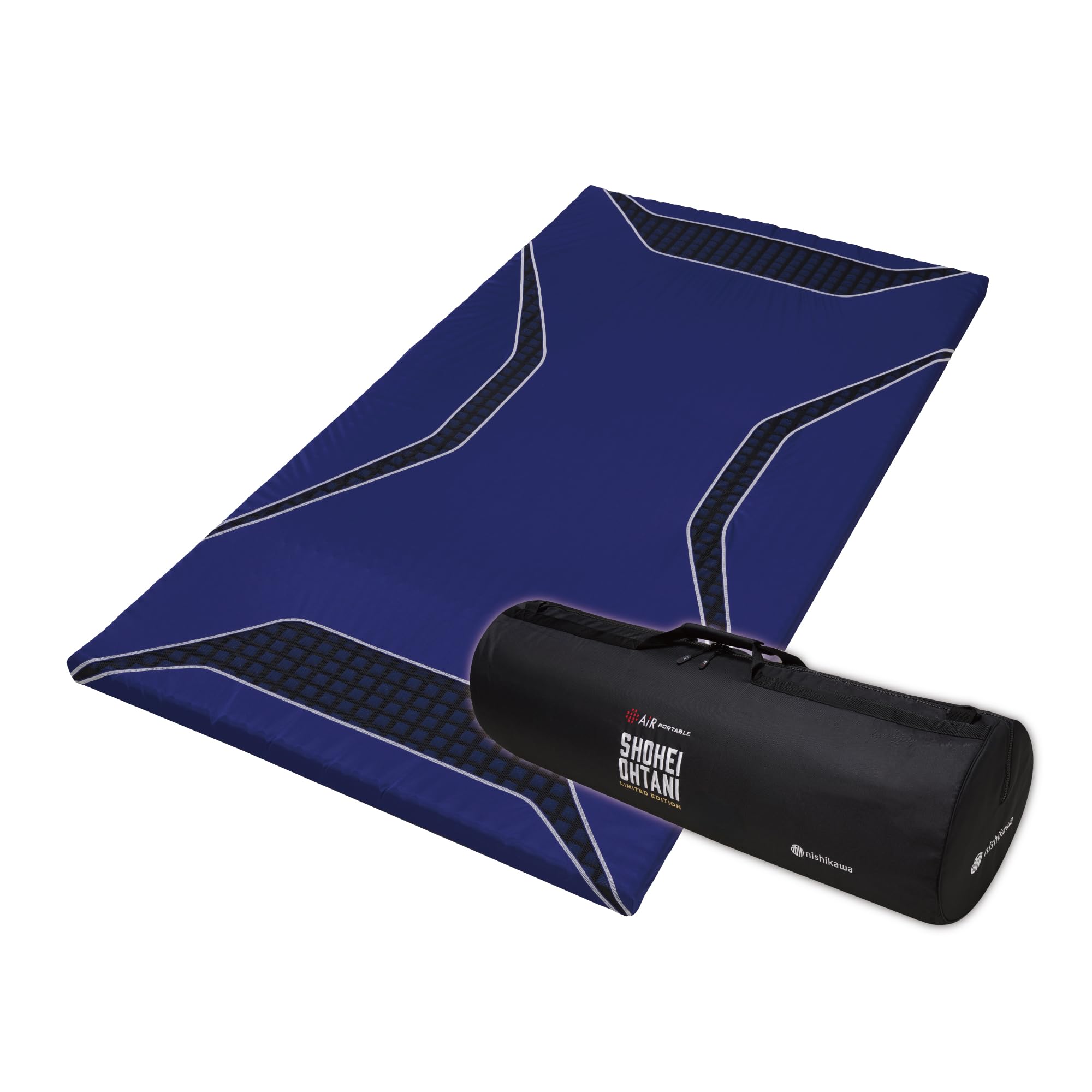 

nishikawa Mobile Mat Pro Otani 1 шт. на кровать плюс опора в точке для бизнеса Air Made in Blue HD05101601 [Nishikawa] [Air Portable] синий