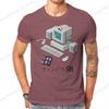 Windows 95 Computer System Accessories Vaporwave Retro T Shirt Graphic Unisex Tees Summer Clothing Cotton Crewneck Tshirt