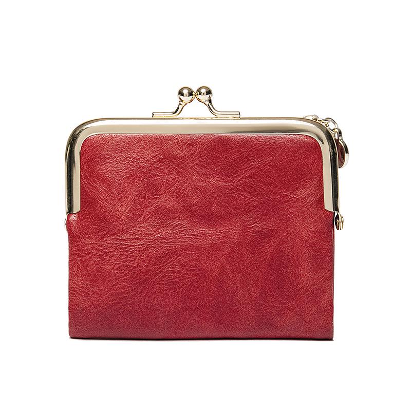 2023 Women's Retro Mini Foldable Wallet and Coin Purse