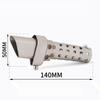 Motorcycle Parts Exhaust Large Hex Muffler Compatible with ATV Dirt Bike Universal Back Pressure Core Noise Reduction Plug