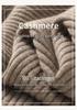 Women's Pure Cashmere V-Neck Cable Knit Sweater - Elegant, Slimming Autumn/Winter Top