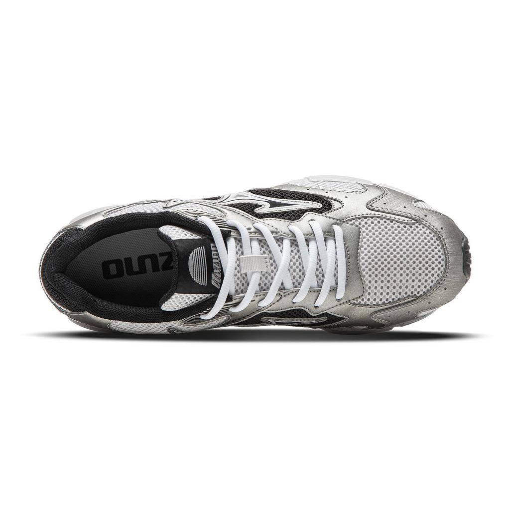 Mizuno Speed 2K Retro Sports Comfortable Breathable Versatile Low-Top Running Shoes Unisex Sneaker Black Silver D1GH252904