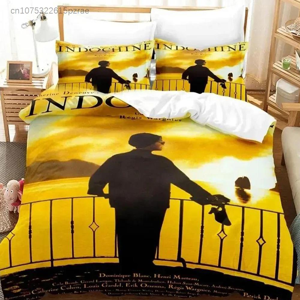 3D Print Indochine Bedding Set Duvet Cover Bed Set Quilt Cover Pillowcase Comforter King Queen Size Boys Adult Bedding Set