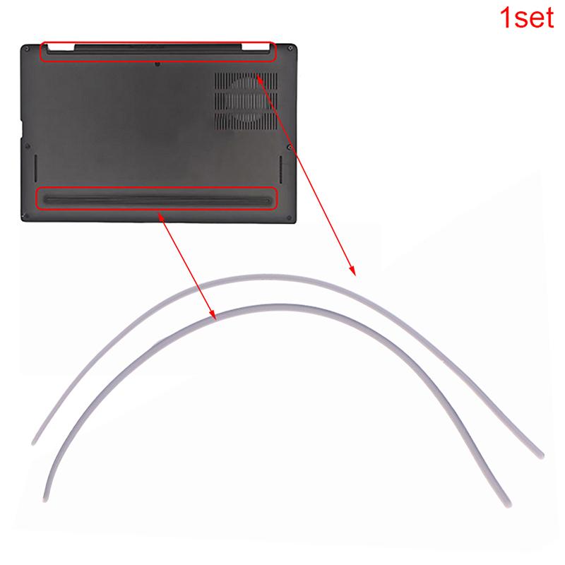 1 ks/2 ks Gumový proužek Kryt spodního šasi notebooku Podložka nožiček Pro Dell Precision 5550 5560 5570 Protiskluzové nárazníkové nožičky Proužky