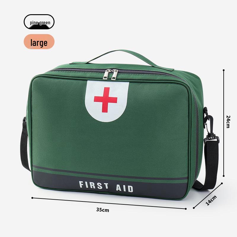 Portable Medical First Aid Bag for Home, Camping, and Car Emergencies