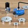Pack of 7 Carbides Router Bit Set Featuring Ball Bearings Wood Chamfer Bit for Accuracy Woodworking Applications