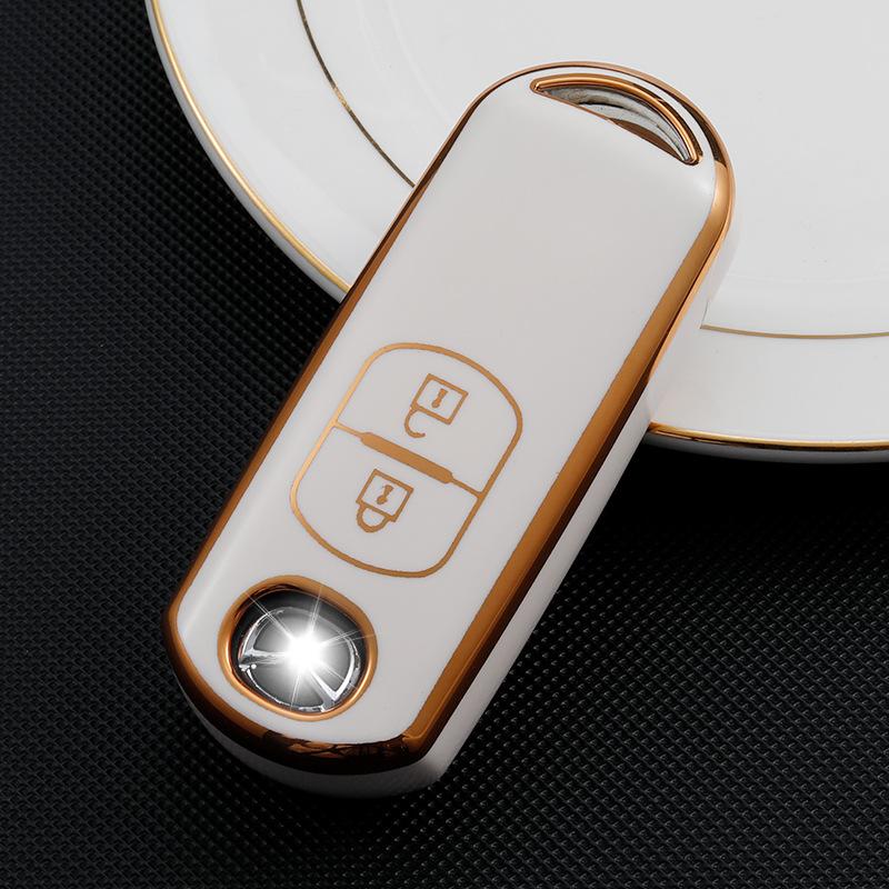 Phnom Penh  2/3/4 Button TPU Car Remote Key Case Cover Fit for Mazda 2 3 6 Axela Atenza CX-5 CX5 CX-7 CX-9 2014 2015 2016 2017 2018