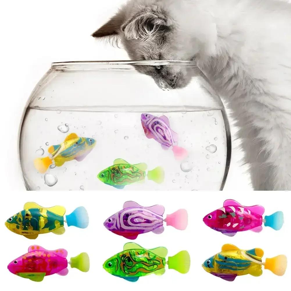 Katzen Spielzeug Zubehör Katzen Fisch Licht Interaktiv Indoor Produkte Zubehör Haus Garten. LED Spiele Haustier Wasserspielzeug