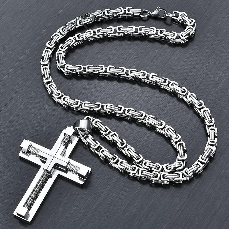 2026 Модные Аксессуары для Одежды Подвеска-Веревка Персонализированное Мужское Ожерелье 60CM