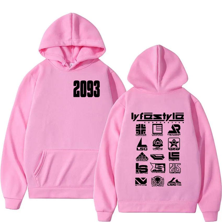 Rapper Yeat 2093 Lyfestyle New Album Hoodie Men Wome Hip Hop Gothic Pullover Sweatshirt Retro Fashion Oversized Hoody Streetwear