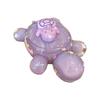 Creative Cartoon Turtle Toy Flash Flowing Sand Miniature Tortoise Statue  Tabletop Ornaments