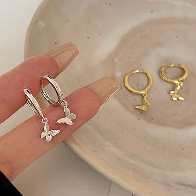 Butterfly Fresh Earrings Female Temperament Versatile