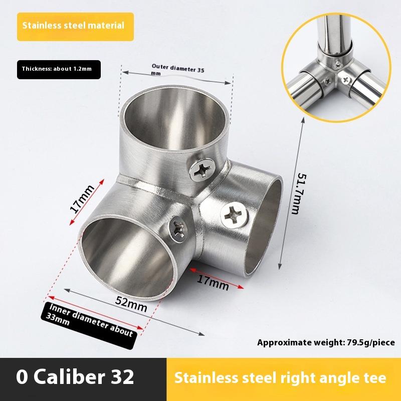 1 kus Oceánová jachta Dok Markýza Trubkové příslušenství Nerezová trubka Potrubní konektor Lodní madlo Zábradlí Kování T-kus Koleno