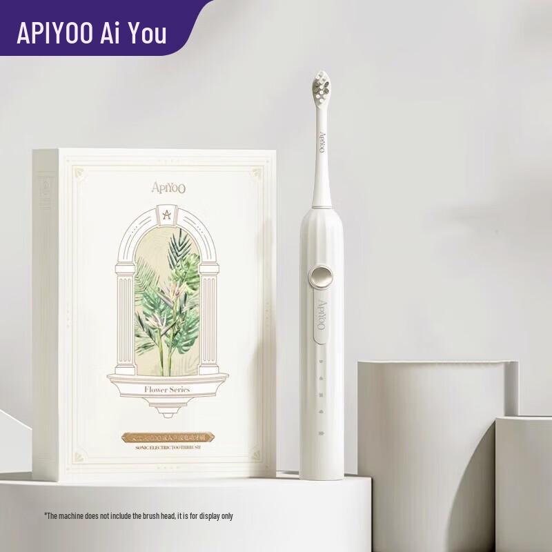 ApiYoo T1 Sonic Electric Toothbrush for Adults CN plug (adapter included)