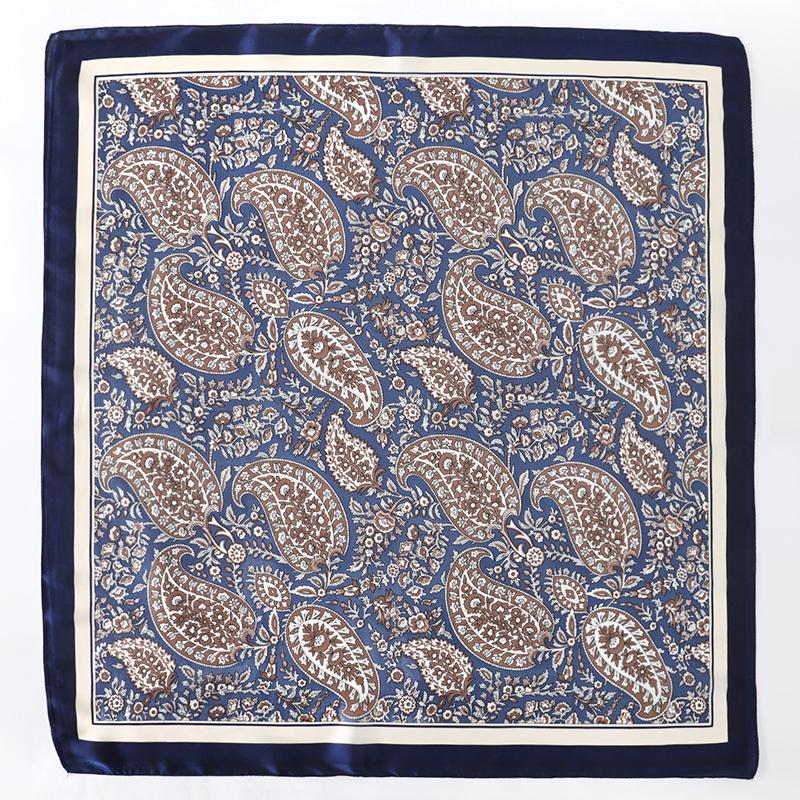 New Silk Shawl Square Scarf for Women Neckerchief Female Headband Hair Wrap Print Ladies Foulard Fashion Hijab Bandana