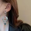 GemChic Women's Earrings Sweet Embed Imitation Gem Cool Drop Earrings Artsy Retro Trendy Earrings Birthday Christmas Jewelry Gift
