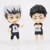 1pc random color  haikyuu TO THE TOP Volleyball Boy PVC Action Figure Model Toy Q Version Stationary Pose