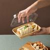 Disposable Kraft Paper Takeaway & Sushi Boxes with Lids
