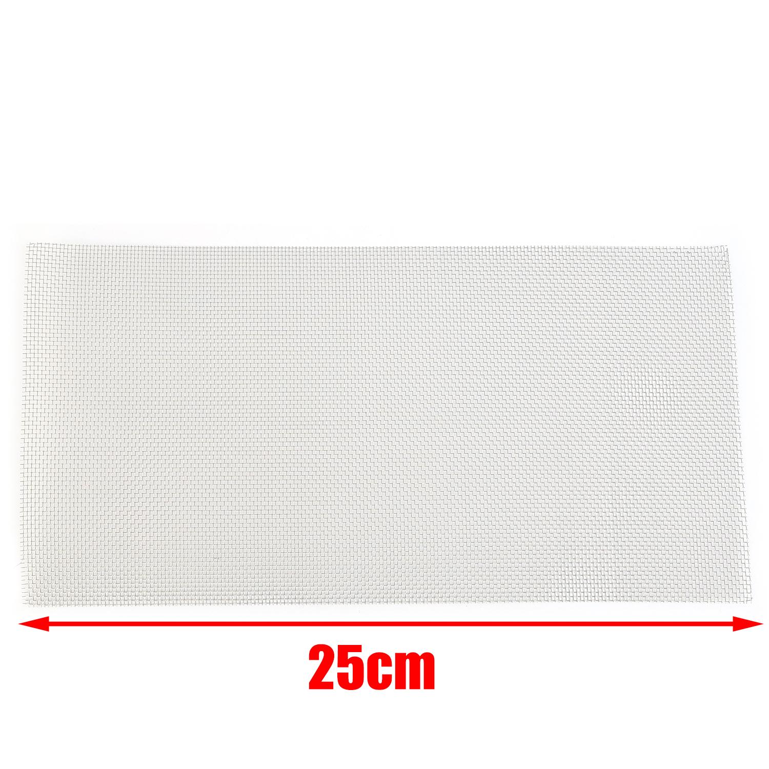 

Automobile Bumper Stainless Steel Repair Mesh Plastic Crack Repair Mesh Welding Wire Mesh Net for Bumper Body Hood Vents 1pcs