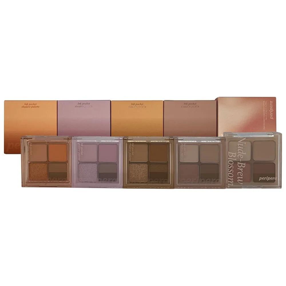 Палетка теней Peripera Ink Pocket Shadow Palette 01 I like the spring sunshine