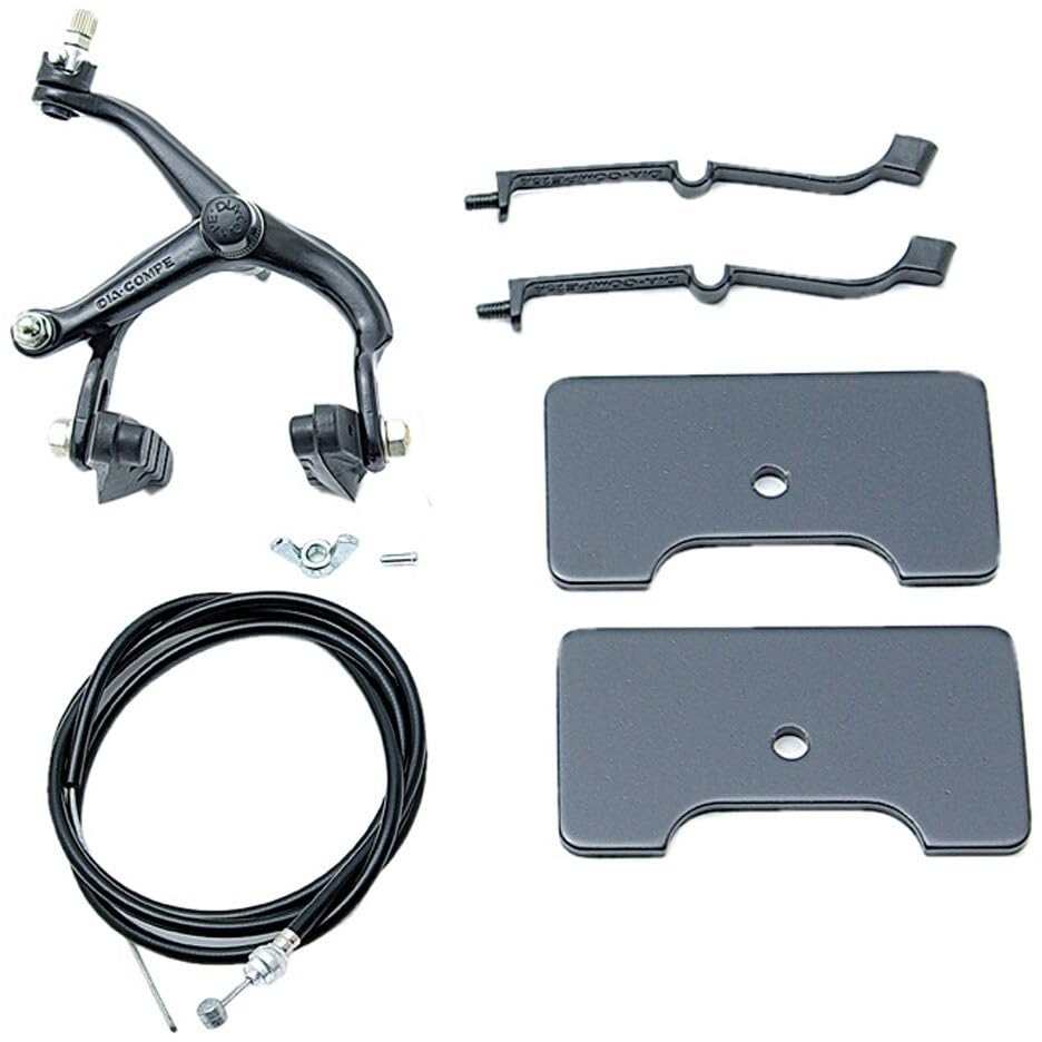 

505 Truck Brake No Lever DIA-COMPE Set, Rear, Black, (Black Plate)