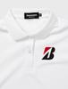Bridgestone Golf TOUR B Short Sleeve Polo Shirt 50G01A White SS Men's (Corporate)