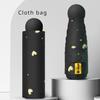 Portable Umbrella Mini Five Fold Umbrella Student Capsule Sun and Rain Dual Use Female Sun Protection and Sunshade Umbrella