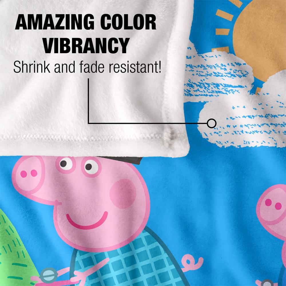 Peppa Pig World Is An Adventure Blanket