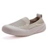 Fashion New handmade hollowed flats women's summer sandal shoes elderly woman slip on non slip moccasins mother comfortable driver shoes