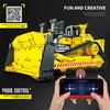 Non-Toxic 1836Pcs D11 Bulldozer Remote Control Engineering Vehicle Building Blocks Rc Car Model Bricks Diy Toys For Kids Birthday Gifts