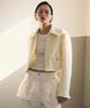 Citta Zip-Up Tweed Jacket_Cto138 (White)