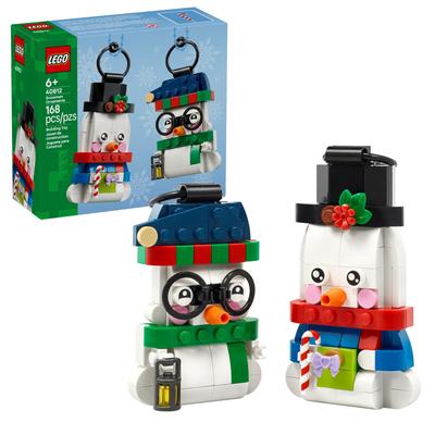 LEGO Snowman Ornament 40812, Toy Blocks, Boys and Girls, Ages 6 and Up, Authentic Japanese Product