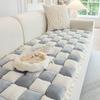 Korean Hand-Spliced Steamed Bread Cushion Sofa Cushion  New Non-Slip Seat Cushion Simple Modern Bay Window Cushion Cover Cloth