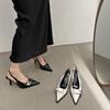 Fashion Shoes for Women Fashion Pointy Patent Leather Stiletto Women Elegant Shallow Mouth High Heels Banquet Prom Shoe Zapatos De Mujer