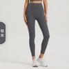 High Waist Tight Anti-Curling Pocket Stretch Yoga Pants
