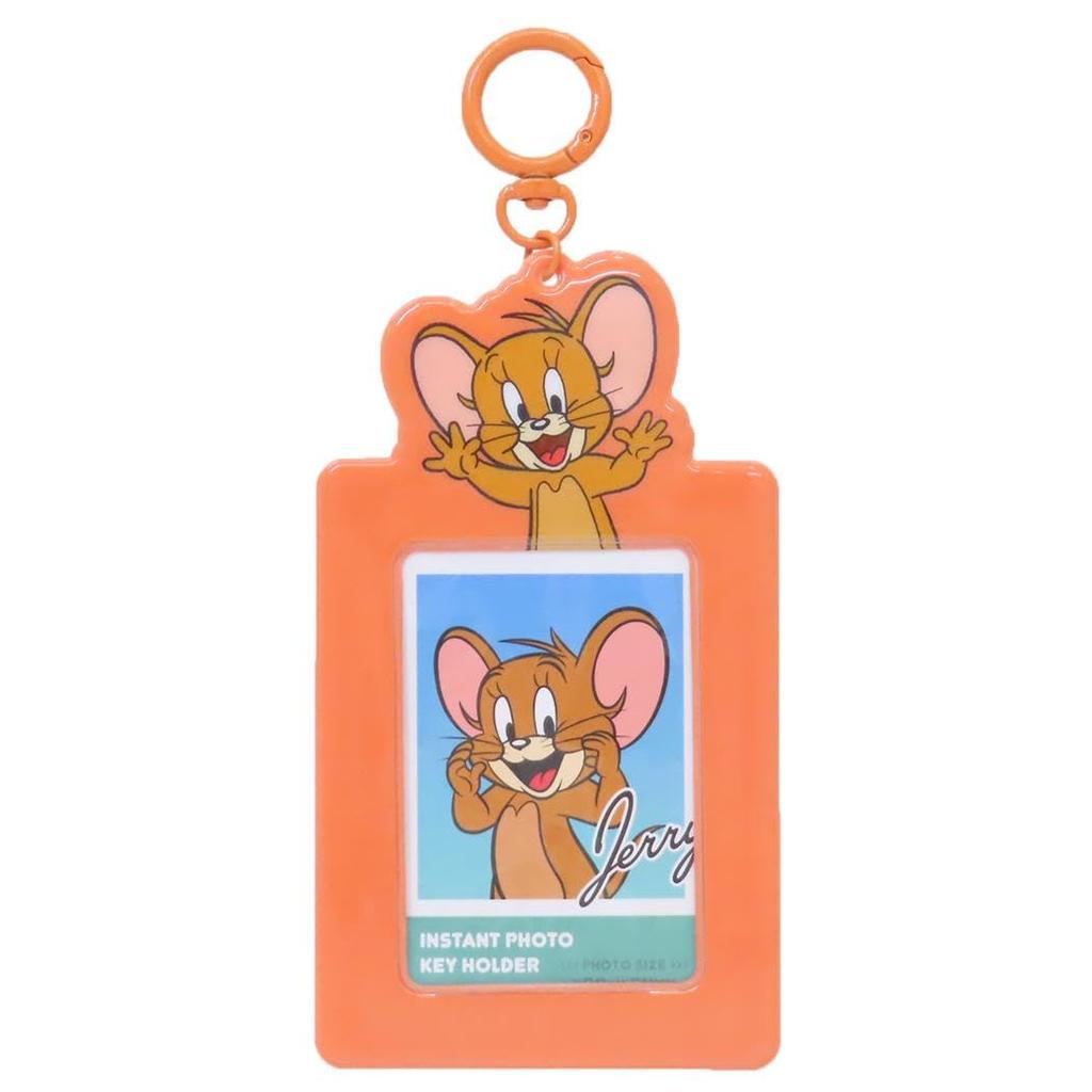 SK Japan Tom and Jerry 17760 Instant Photo Key Ring, Jerry, Oshikatsu Goods, Tom and Jerry, Orange