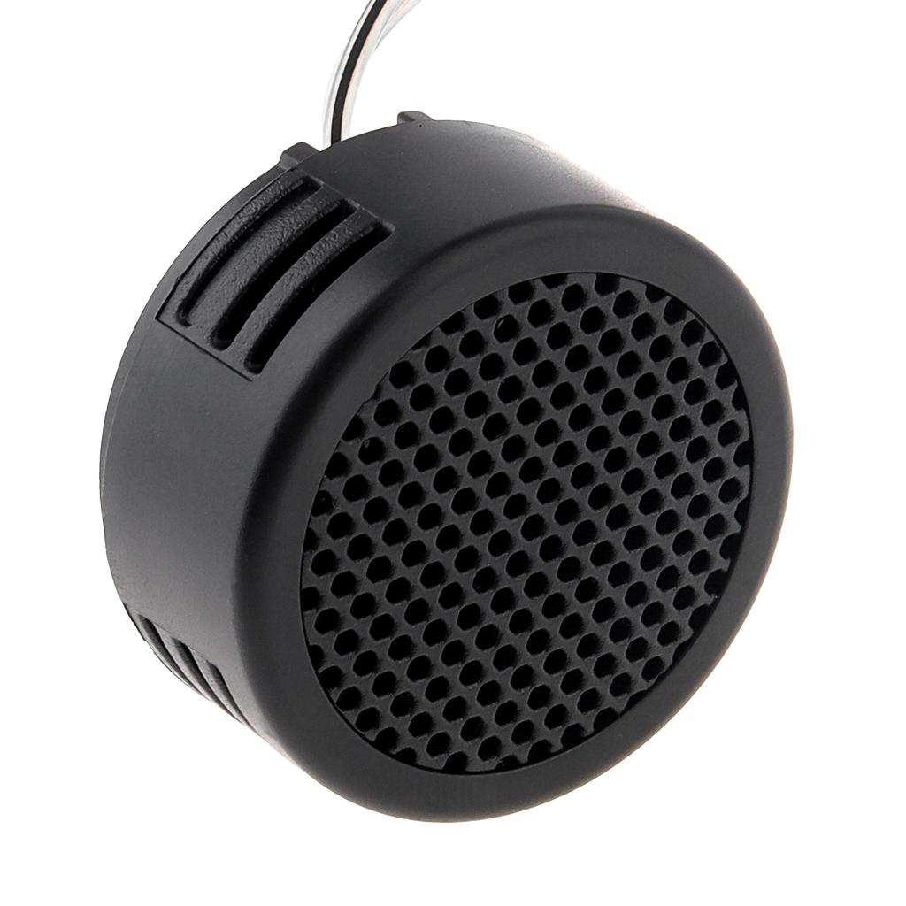 4 Stück 500W Hocheffiziente Mini-Kalotten-Hochtonlautsprecher Hochfrequenz für Car-Audio-System Schwarz