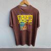 T-shirt rare vintage années 00s SUB POP records impression test / grunge / groupe de rock / nirvana / groupe vintage