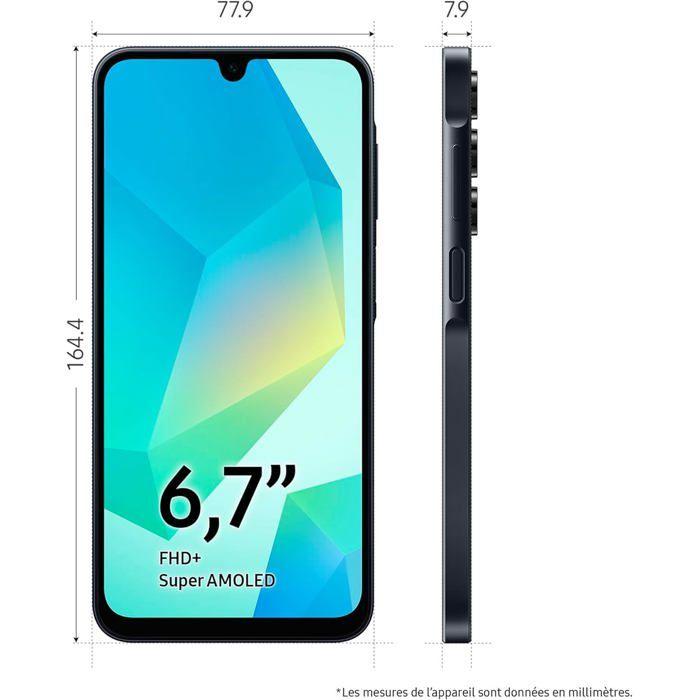 SAMSUNG Galaxy A16 4G Smartphone 8 Go + 256 Go Midnight Blue