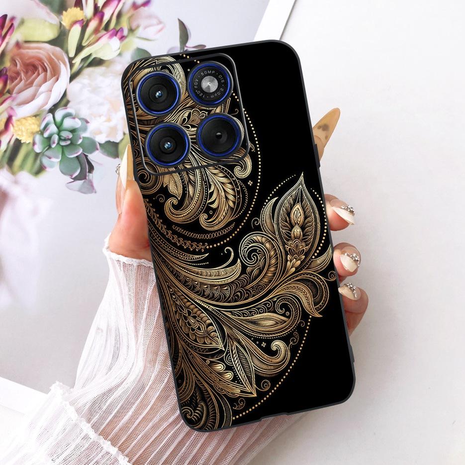 For Motorola Edge 70 Case XT2601-2 Luxury Butterfly Painted Cover Soft Silicone Case For Motorola Edge 70 Fusion Edge70 5G Shell