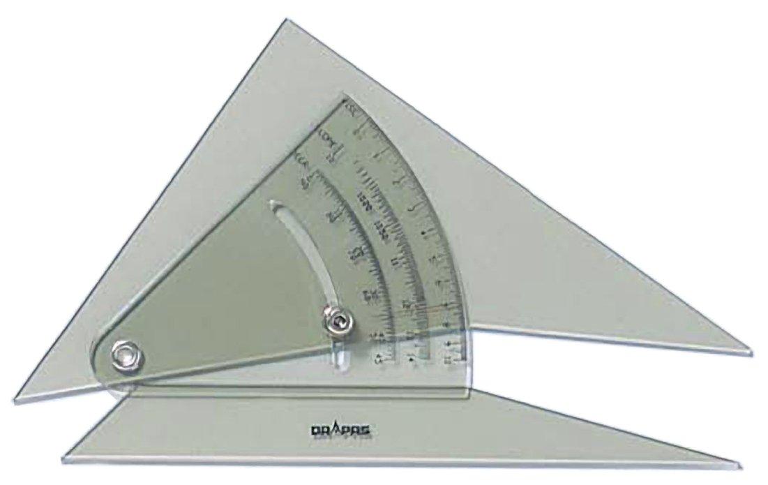 

Drapas Free Gradient Ruler 3mm Thickness 20cm 13904