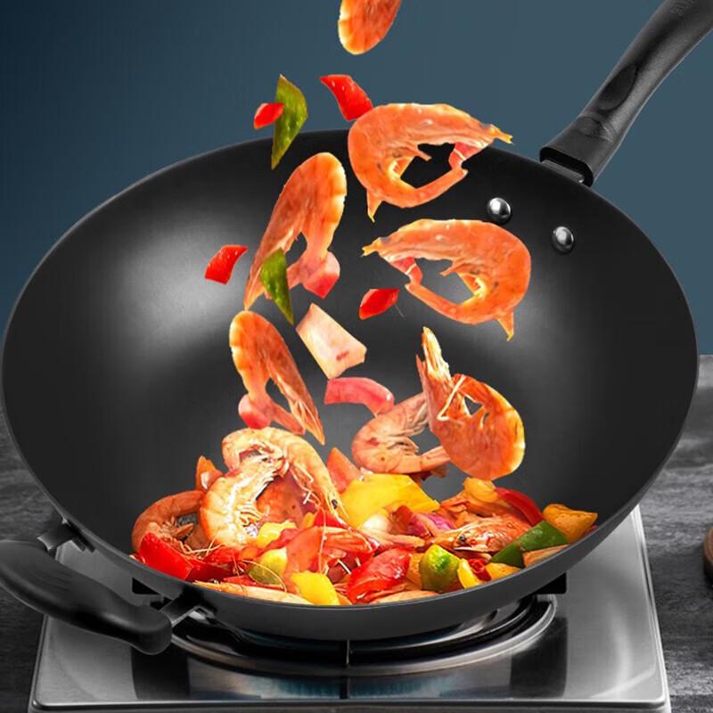 

Supor Uncoated Cast Iron Wok