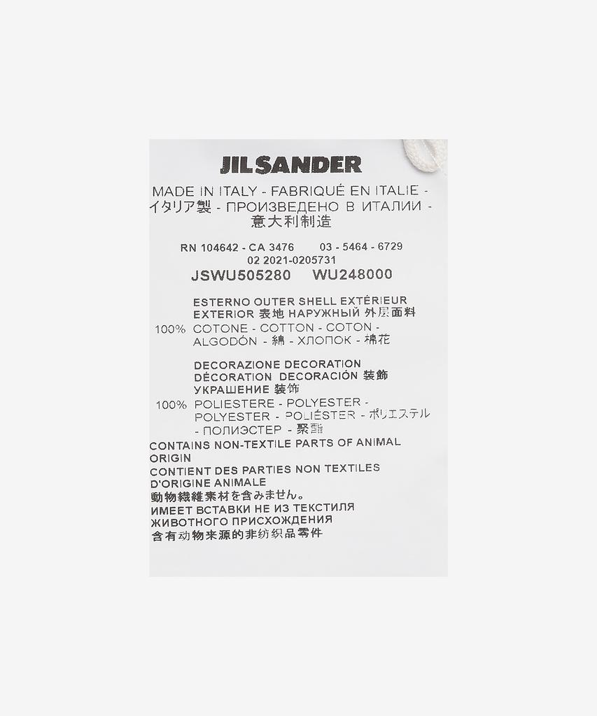 Jil Sander Lucid Shirt Midi Dress - White / Jswu505280Wu248000101