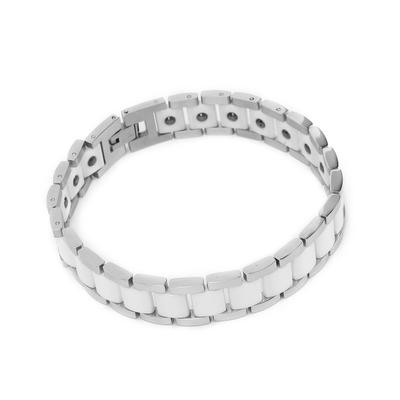 Magnetic Bracelet Titanium Steel Men Strength Magnet Therapy Bracelets Pain Relief