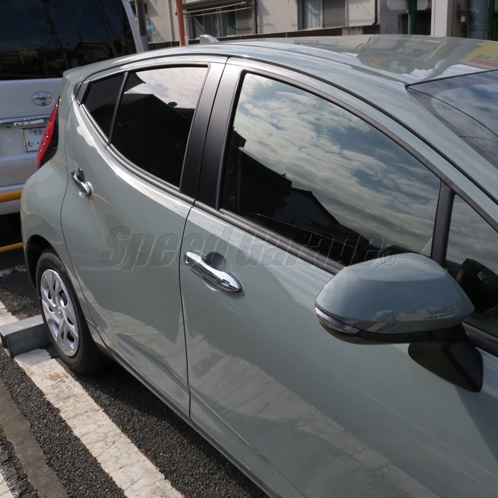 Speed Garage Door Handle Cover Garnish Chrome Plated for Toyota Aqua Model Custom Parts MXPK1# (2021) - Dress-up