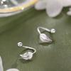Blattförmige Ohrringe - Perfekt zum Schlafen, ohne sie entfernen zu müssen. Neue Ohrringe für Damen zum Schutz von gestochenen Ohren. Ohrschmuck.