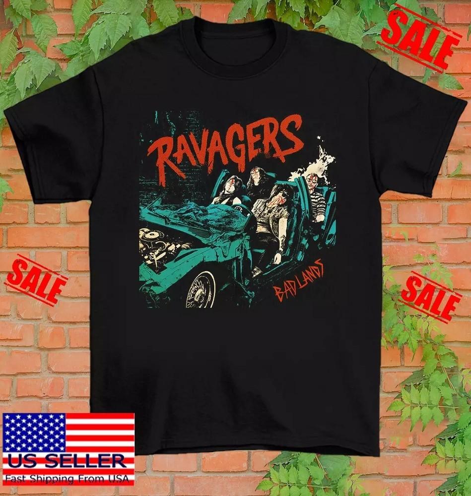 Badlands band Ravagers Album Cotton Unisex T-Shirt S To 5XL Unisex T-Shirt