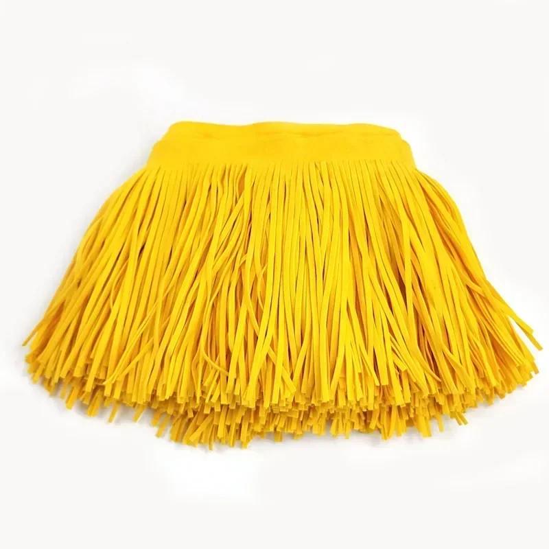 2Meters Fringe Ribbon 10-30cm Leather Suede Tassel Lace for Dresses Decoration Handbag Luggage Trimming Sewing Accessories